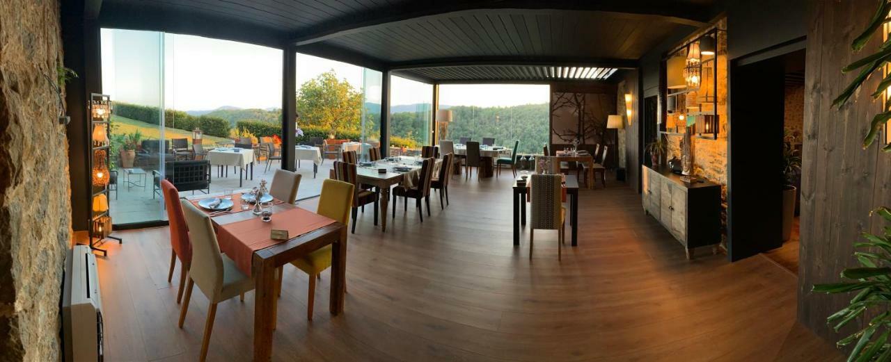 Hotel Restaurante El Ventos Sant Feliu De Pallerols Luaran gambar