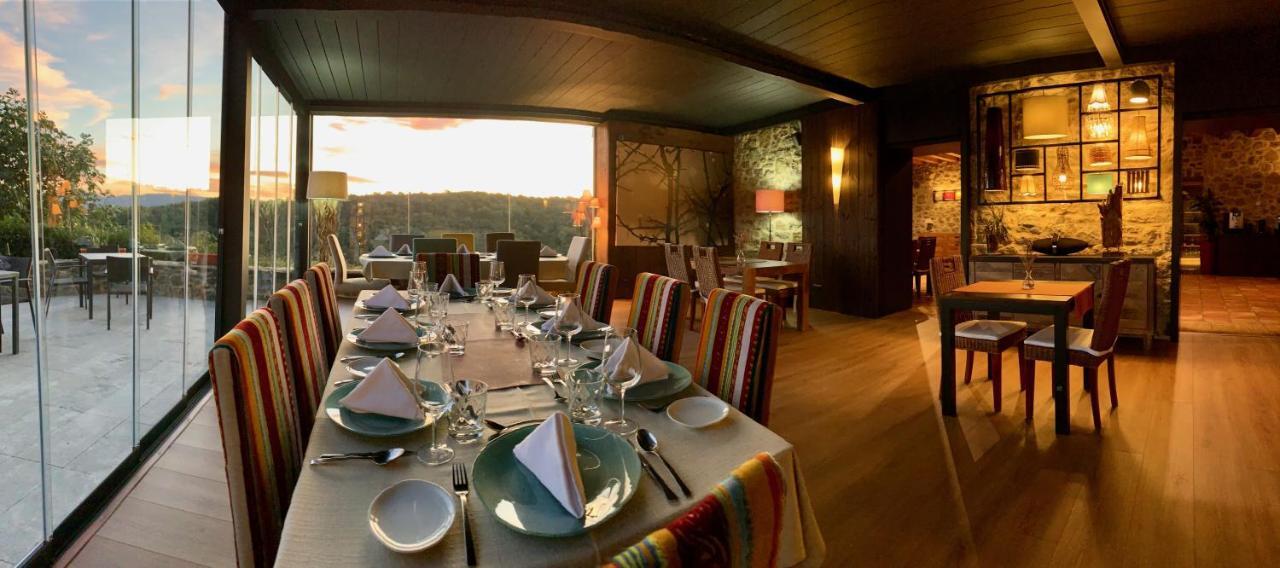 Hotel Restaurante El Ventos Sant Feliu De Pallerols Luaran gambar